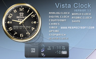 Vista Clock screenshot